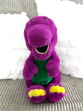 Rare Vintage 1992 Barney The Dinosaur Retro Plush Toy 14”